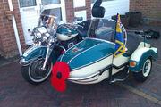 Picture 3 - Harley-Davidson and sidecar motorbike