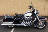 2013 Harley-Davidson FLHP ROAD KING POLICE Black.. Rare USA police spec for sale
