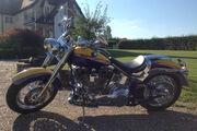Picture 2 - Harley-Davidson FLSTFSE 2, 2006 Fatboy Screamin in Yellow & Blue motorbike