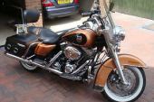 2008 Harley-Davidson FLHRC ROAD KING Classic BRONZE/Black for sale