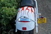 Picture 3 - 2005 Custom Harley-Davidson Chopper White & Orange motorbike