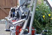 Picture 8 - 2005 Custom Harley-Davidson Chopper White & Orange motorbike