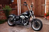 Harley Davidson Dyna Street Bob 2010 Custom Ride Right Wheels Part-Ex Considered for sale
