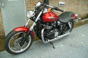 Picture 4 - Triumph Speed Master 865 in Red Stunner With Loud Pipes motorbike
