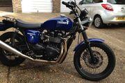 Picture 3 - Triumph Bonneville T100 Farnham 904cc Street Scrambler In Blue Unique. New Build motorbike