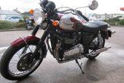 Picture 10 - Triumph Bonneville T 100 (865), 2009, Maroon & Silver, 8846 Miles motorbike