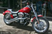 Harley-Davidson 2011 SCARLET RED DYNA SUPER GLIDE CUSTOM FXDC for sale