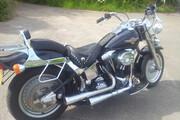 Picture 4 - Harley-Davidson Fat Boy - 1340 EVO - Carb Model - Black motorbike