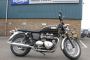 Triumph Bonneville T100 SE in silver & black, new unregistered