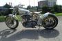 Harley-Davidson bobber chopper 2011 in gold & white