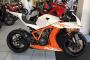 KTM 1190 RC8R Sports motorcycle, Full Akrapovic, carbon fibre