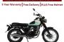 SINNIS Retrostar 125cc Blue Motorcycle, Motorbike, Cruiser, Brand New - Learner Legal