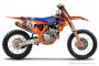KTM 250 SX-F Factory Edition 2016, Adidas, RedBull Graphics, FMF Exhaust