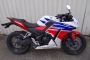 Honda CBR300 RA-F, 2015, damaged salvage 450 miles repair project - spares