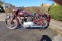 Classic 1952 Triumph 5T Speed Twin Motorcycle