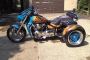 Trike Suzuki VZR 1800, 2008, skulls & flames paint, stunning machine