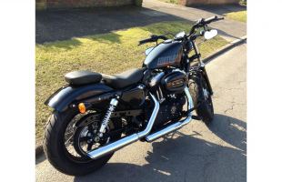 2012 Harley-Davidson XL 1200 X FORTY EIGHT 12 Black 48 motorbike