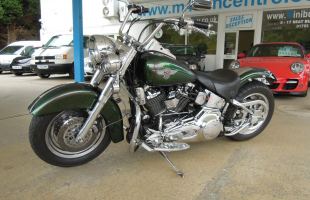 Harley Davidson Fatboy 1999 Metallic, Mileage 37700 motorbike