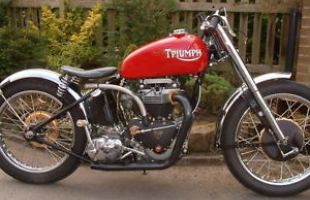 Triumph Bonnie Special motorbike