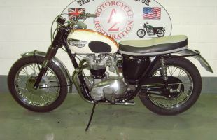 Triumph T120 TT 1966 motorbike