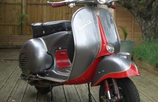1959 GMBH Vespa GS150 with PX125 (180) Engine and Disc Front Forks  **SOLD** motorbike
