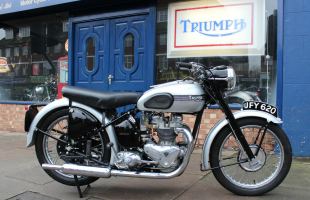 1953 Triumph T100c rare machine motorbike