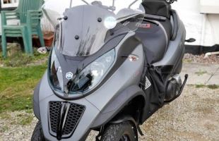 2014 Piaggio MP3 SPORT TOURING LT 500 GREY WITH MANY ACCESSORIES motorbike