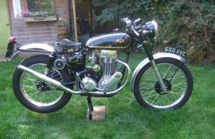 Vintage AJS 350 cc 16 C Genuine Factory Trails (Pre-65 Trails Classic) motorbike