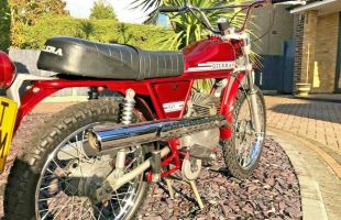 Gilera 50 Trials 1974 ? UK Moped Very Rare ? motorbike