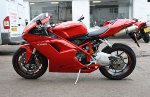 Ducati 1098 Red motorbike