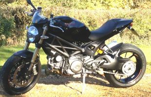 Ducati Monster 1100 Evo motorbike
