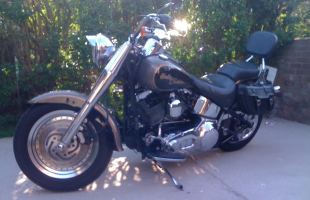 Harley Davidson FATBOY FLSTFi motorbike