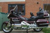 Honda Goldwing gl1800 2007 A7 sat nav, air bag, low milage immaculate condition for sale