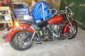 2001 Harley-Davidson FLSTC ORANGE Excellent Condition 12,031Miles for sale