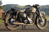 1957 Norton Model 19S 597cc OHV SINGLE Barn Shed Find Original throughout for sale