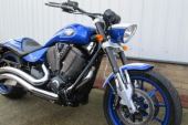 2009 Victory Hammer Sport..low miles..stage one swept pipes for sale