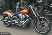 Harley-Davidson 2014 SOFTAIL BREAKOUT STOCK STANDARD AMBER WHISKEY for sale