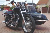 Harley-Davidson Sportster XL1200 LOW with Watsonian sidecar, combination 2007 for sale