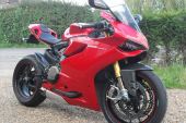 Ducati 1199 S Panigale ABS RED 2012 62 PLATE for sale