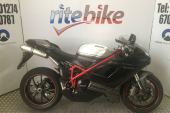 Ducati 848 EVO CORSE SE ALUMINIUM FUEL TANK FSH 2675 Miles 2013 13 PLATE for sale