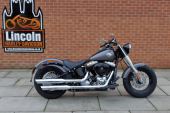 2014 64reg Harley-Davidson FLS Softail Slim - Very Rare Colour - Charcoal/Black for sale