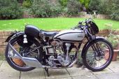 1937 Norton INTERNATIONAL  , RESTORED , MATCHING FACTORY NUMBERS , MANX STYLE for sale