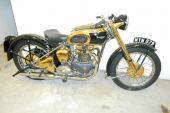 UNIQUE 1949 GOLD PLATED  Triumph SPEED TWIN for sale