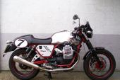 2011 Moto Guzzi V7 Cafe Racer 750cc Sports SILVER for sale