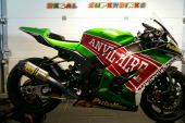 Kawasaki ZX10R THIS YEARS ANVIL HIRE TAG RACING BRITISH SUPERBIKE RACE/TRACK for sale