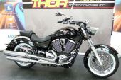 Victory Boardwalk 1731cc Custom 2013MY 1400 Miles, Black, OUR DEMO, Only £9500 for sale