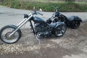 2001 CUSTOM Harley CHOPPER GREY for sale