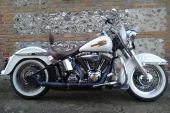 EYE CATCHING 2000 FLSTC White HERITAGE SOFTAIL  1450CC CARB VERSION £7999 for sale