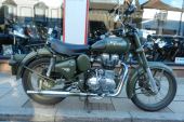 Royal Enfield Classic EFI Battle green only 1479 miles unmarked totally standard for sale