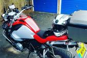 BMW R1200 GS Adventure TE model with BMW aluminium paniers, topbox and Sat nav for sale